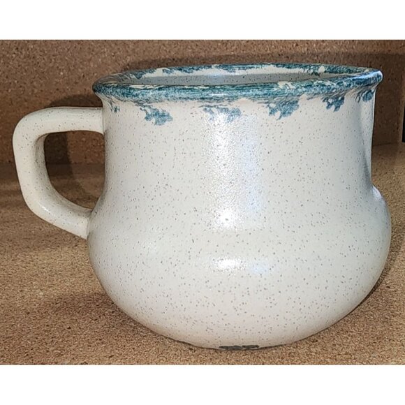 Vintage Country Crafts Pottery Waldenburg Arkansas Iris Flower Creamer Pot - Picture 3 of 6